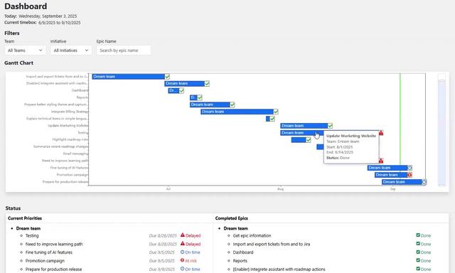 Planner Overview Screenshot