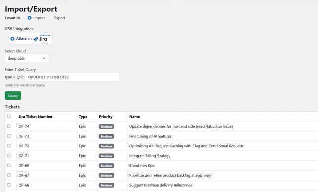 Planner Overview Screenshot