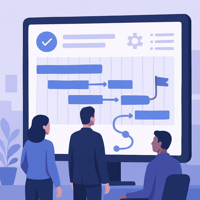 Auto Planning Illustration